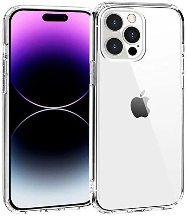 Alt view image 5 of 6 - Phone Case Compatible with iPhone 11, Clear Case Shockproof Protective Bumper Slim Cover for 6.1 Inch