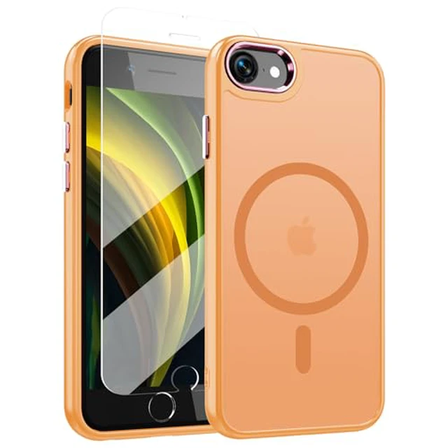 Alt view image 4 of 5 - WRJ Magnetic Clear Case for iPhone 13/iPhone 14 6.1-Inch,Clear