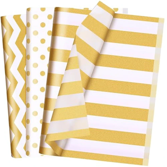 Alt view image 5 of 6 - 30 Sheets Pink Tissue Paper for Gift Bags, Assorted Pink Tissue Paper Wrap Bulk for Decoration Weddings Birthday DIY Project Valentine's Day Christmas Wrapping Crafts Decor, 14 X 20 Inches