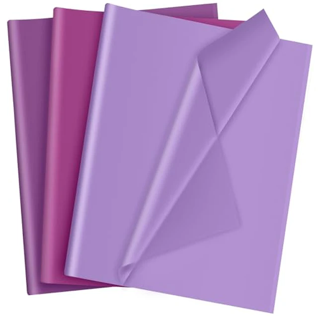 Alt view image 6 of 6 - 30 Sheets Pink Tissue Paper for Gift Bags, Assorted Pink Tissue Paper Wrap Bulk for Decoration Weddings Birthday DIY Project Valentine's Day Christmas Wrapping Crafts Decor, 14 X 20 Inches