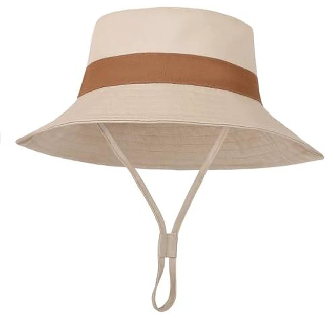 Alt view image 3 of 6 - LPMOERA Baby Sun Hat Baby Boy Toddler Bucket Hats UPF 50+ for Baby Girls Boys Infant Beach Hat