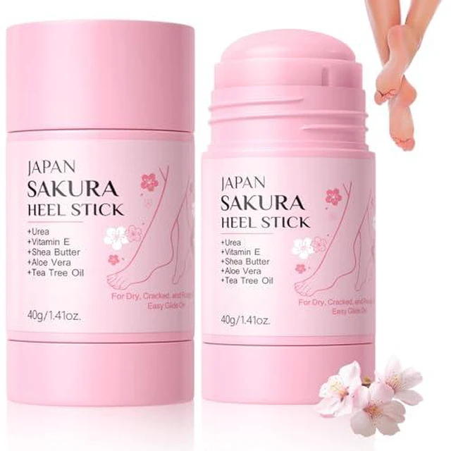 Alt view image 2 of 5 - Cracked Heel Repair Stick, Foot Balm Stick for Dry Cracked Feet & Heels, Deeply Moisturize & Soften Feets, Exfoliates Dead Skin, Foot Balm For Hands, Heels, Elbows, Knees and More