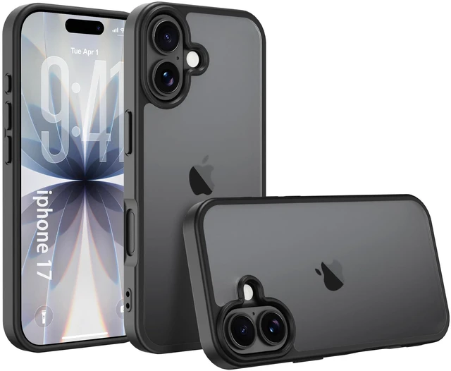 Main image of iPhone 17 Case,Translucent Matte(Black)