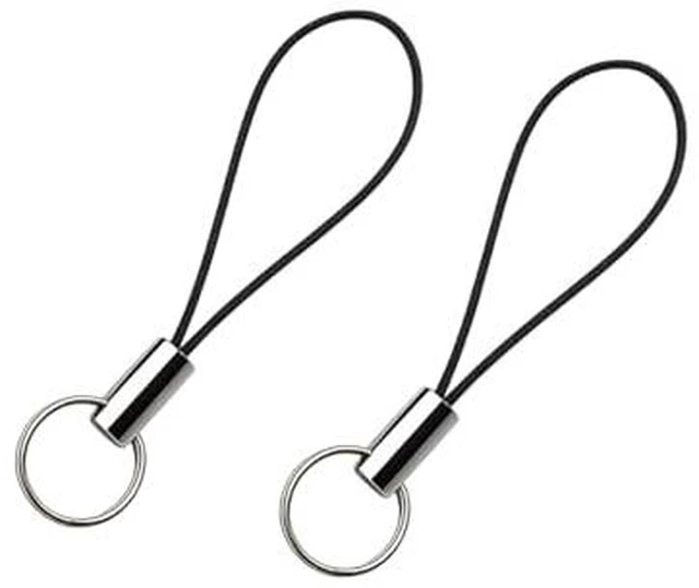Alt view image 2 of 2 - 2 Pack Wrist Keychain Lanyards with Loops