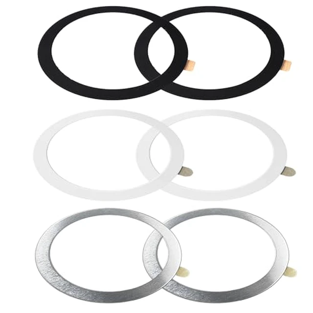 Alt view image 4 of 5 - Universal Metal Ring Sticker, 3Pcs, Light Purple