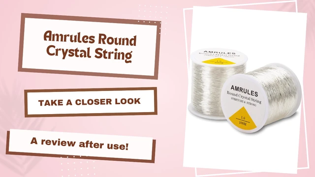 Alt view image 4 of 4 - 1mm Elastic String for Bracelets, Black, 2 Rolls