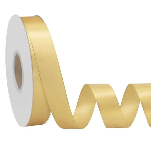 Alt view image 5 of 6 - Double Face White Satin Ribbon 1/4 Inch X 50 Yards Polyester White Ribbons for Gift Wrapping Fabric Ribbon for Crafts Flower Bouquet Sewing Arts Wedding Party Decoration