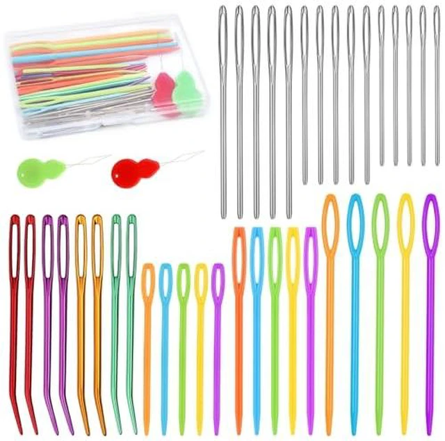 Alt view image 4 of 5 - 25 Pcs Yarn Needles Metal Tapestry Needle Crochet Needles for Yarn
