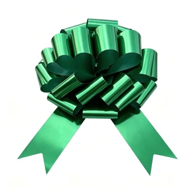 Alt view image 4 of 6 - Fabric Bows,11 Inch Big Wreath Bow for Holiday and Outdoor Decor