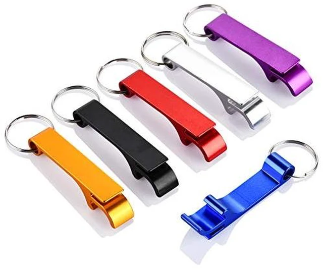Alt view image 2 of 6 - 6PCS Colorful Key Chain Beer Bottle Openers for Bar and Home, 6 Color