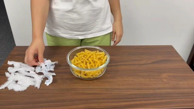Alt view image 4 of 5 - 200PCS Plastic Bowl Covers, 2 Sizes Bowl Covers for Bread Proofing