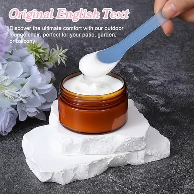 Alt view image 6 of 7 - 10 PCS 5inch Makeup Scoops, 10 Color Plastic Beauty Spoon Face Mask Plastic Spoon Reusable Cosmetic Dig Scoop Spatula Mask Tip, Masks Mixing Spoons Reusable FacialSkin Care Tools for DIY Facemask