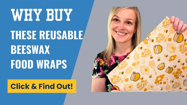 Alt view image 6 of 12 - Beeswax Wraps for Food Reusable Beeswax Bread Bag & Sandwich Wrap