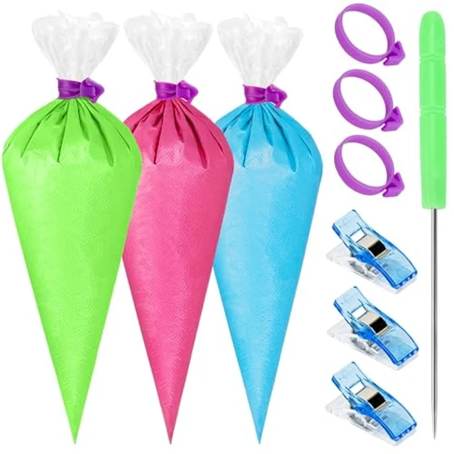 Alt view image 2 of 3 - Piping Bags Set, Pastry Bags, Frosting Bags, Cake Decorating Bags