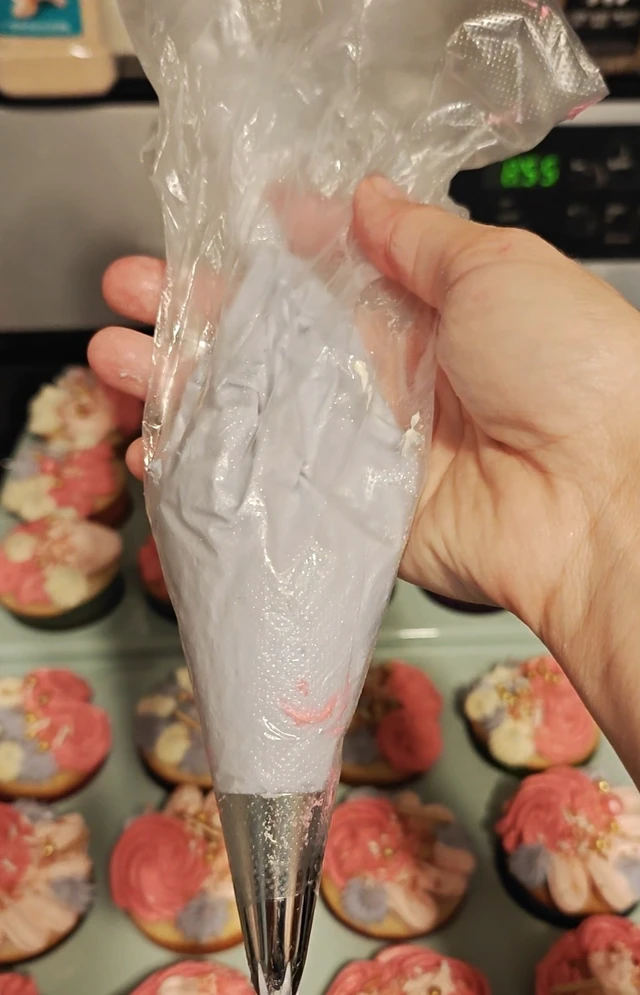 Alt view image 6 of 6 - Piping Bags, 50pcs 12 Inch Disposable Anti-Burst Cake Decorating Bags, Non-Slip Pastry Bags for Cakes,Cream Frosting and Cookie Decorating