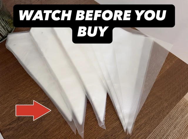 Alt view image 5 of 6 - Piping Bags, 50pcs 12 Inch Disposable Anti-Burst Cake Decorating Bags, Non-Slip Pastry Bags for Cakes,Cream Frosting and Cookie Decorating