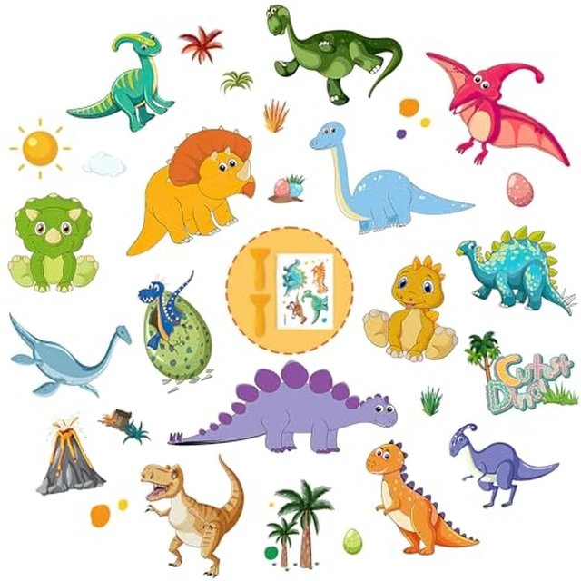 Alt view image 2 of 5 - Non Slip Bathtub Stickers, 6 Pages Sea Organism Ocean Fish Adhesive Kids Anti Slip Decal Threads for Shower Floor and Bath Tub Decals with Premium Scraper