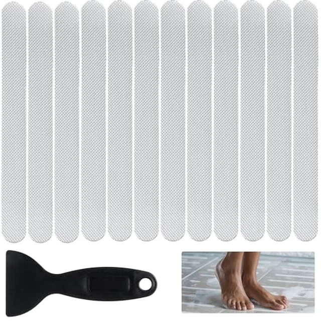 Alt view image 2 of 2 - Anti Slip Shower Stickers, Safety Bathtub Strips, 0.78 × 7.87 inches