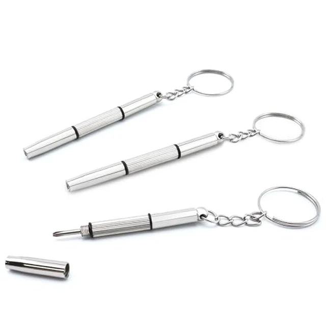 Alt view image 2 of 3 - 3 PCS 3-in-1 Glasses Repair Kit, Portable Mini Screwdrivers Set