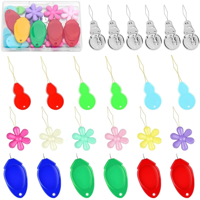 Main image of 24 PCS Needle Threaders, Needle Threader Kit for Hand Sewing