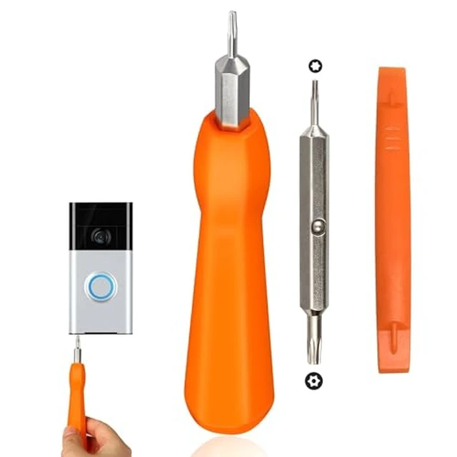 Alt view image 2 of 5 - Screwdriver Bit Set for Battery and Wifi Access(Orange)