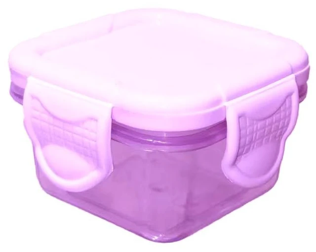 Main image of 2 oz/60 ml Mini Food Container, BPA-Free, Leakproof, Freezer & Microwave Safe, Taro Purple