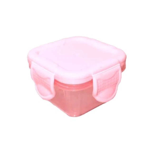 Alt view image 4 of 5 - 2 oz/60 ml Mini Food Container, BPA-Free, Leakproof, Freezer & Microwave Safe, Taro Purple
