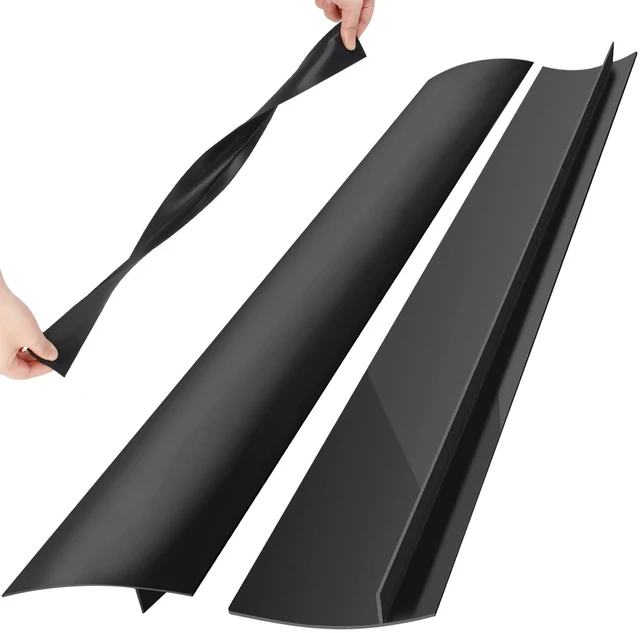 Main image of 2 Pack Silicone Stove Counter Gap Covers, Heat Resistant Stove Gap Filler