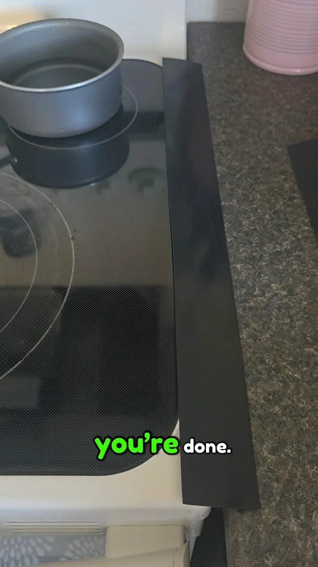 Alt view image 6 of 6 - 2 Pack Silicone Stove Counter Gap Covers, Heat Resistant Stove Gap Filler