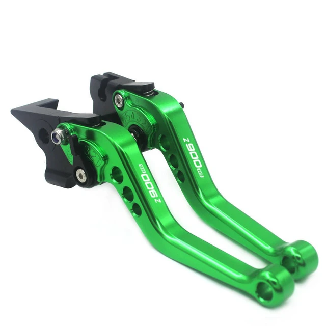 Alt view image 3 of 5 - YUJIE Brake & Clutch Lever Set Compatible with Kawasaki Z900 Z900RS Z650 Ninja 650 ZX-14R - Titanium