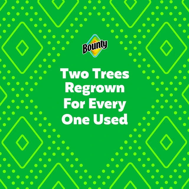 Alt view image 4 of 5 - Bounty Paper Towels Select-A-Size White, 2 Triple Rolls, 123 Sheets per Roll