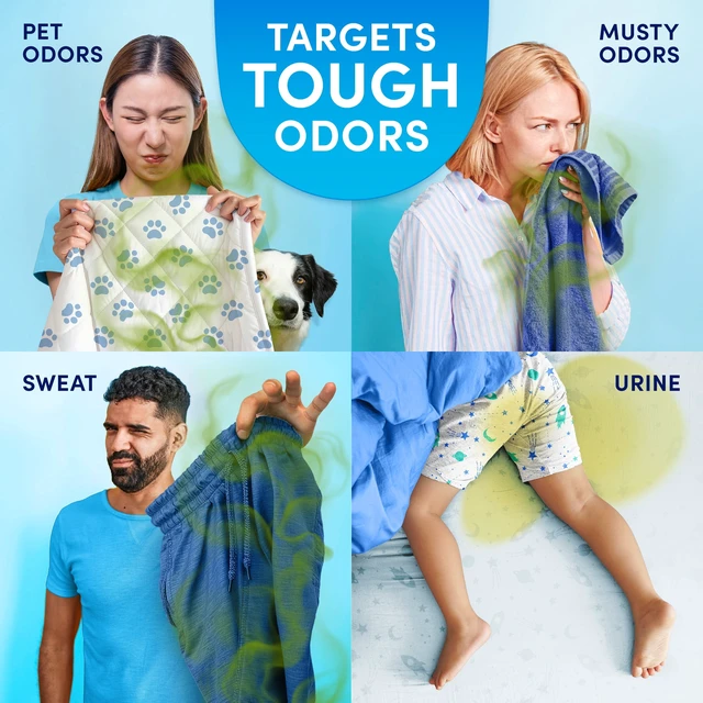 Alt view image 4 of 6 - Downy Rinse Out Odor Laundry Rinse, Tackles Tough Odors and Refreshes, Cool Cotton Scent, 16 fl oz