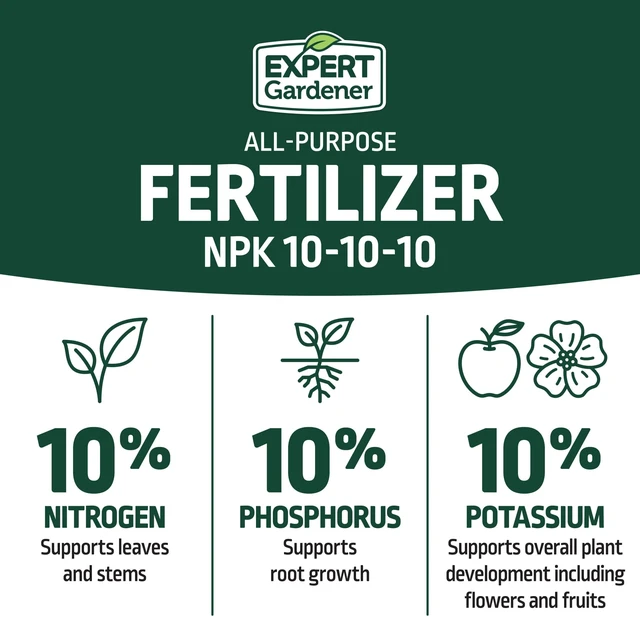 Alt view image 2 of 6 - Expert Gardener All Purpose Plant Fertilizer, 10-10-10, 10 lb