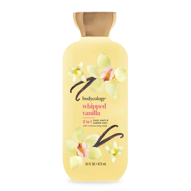 Main image of Bodycology 2 in 1 Body Wash & Bubble Bath, Whipped Vanilla,16 fl oz