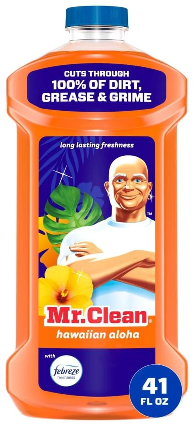 Main image of Mr. Clean All Purpose Cleaner, Cleaning Liquid, Hawaiian Aloha, 41 fl oz