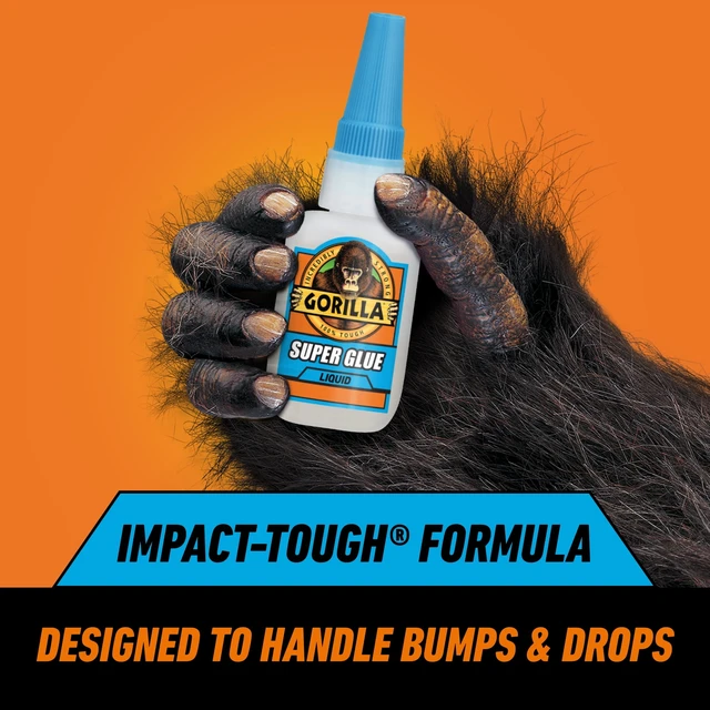 Alt view image 2 of 5 - Gorilla Glue Super Glue 15g Bottle Net Content Quantity 1