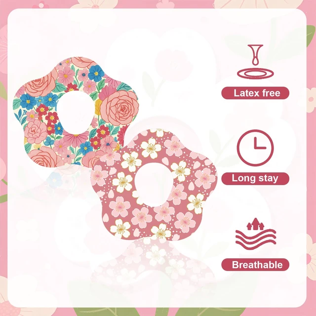Alt view image 5 of 7 - 10pcs Waterproof Flower Shape Adhesive Sensor Patches for Dexcom G7