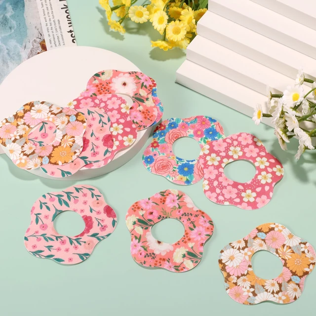 Alt view image 6 of 7 - 10pcs Waterproof Flower Shape Adhesive Sensor Patches for Dexcom G7