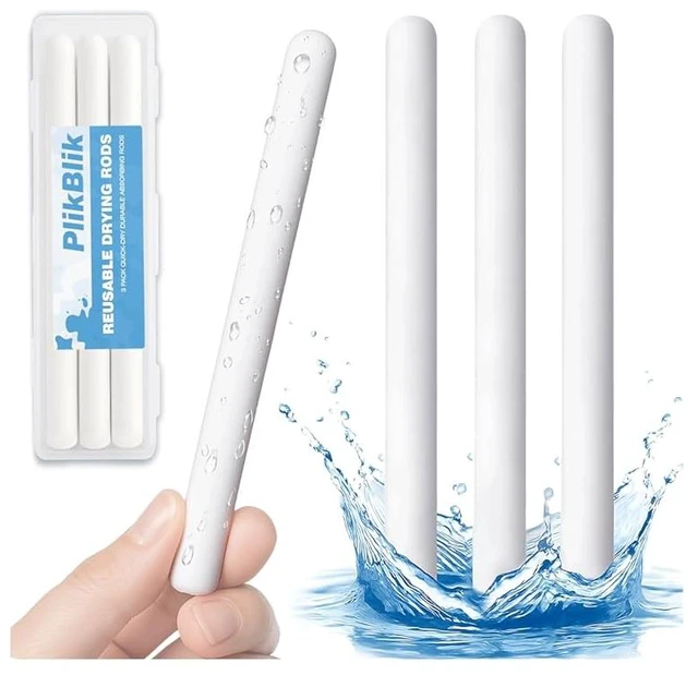 Main image of Drying Rod Stick for Toys, Reusable Diatom Desiccant & Deodorizer with Quick Drying Water Absorption, Durable Moisture-Proof Dehumidifier for Bathroom, Closet and Multi-Purpose Humidity Control