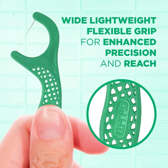 Alt view image 6 of 6 - GUM Professional Clean Dental Floss Picks, Fresh Mint Flossers, 40 Count