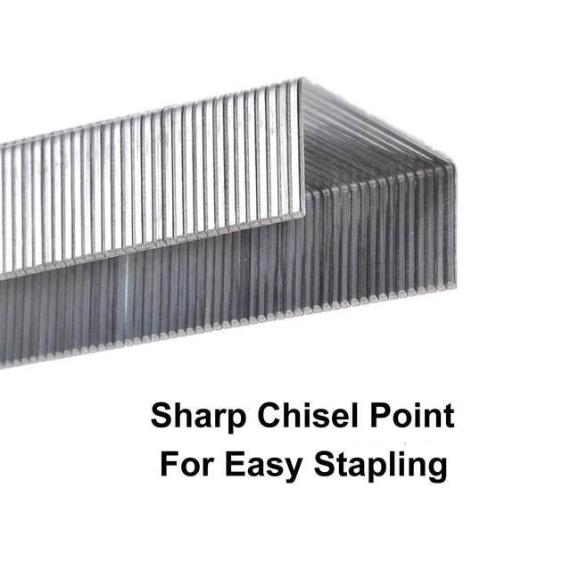 Alt view image 5 of 7 - Alsisk Pack of 4000PCS No.10 Mini Staples(Smaller Than Standard Staples) .Silver