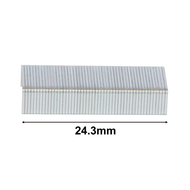 Alt view image 7 of 7 - Alsisk Pack of 4000PCS No.10 Mini Staples(Smaller Than Standard Staples) .Silver