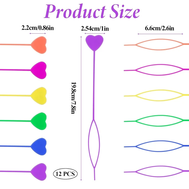 Alt view image 2 of 7 - COMNICO 12pcs Quick Beader for Hair Braids Loading Beads Braid Stringer Ponytail Maker Plastic Hair Tail Beading Tools Kit for Kids Girls (Colorful)