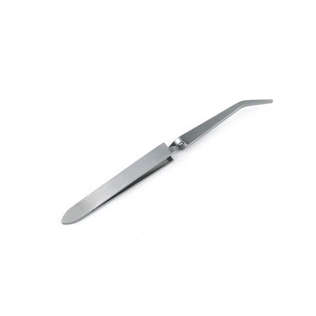 Alt view image 2 of 2 - 1pcs Nail Professional Tools Multi-Function Nail Art Rhinestones Decoration Picking Clip Nipper Stainless Steel Tweezers