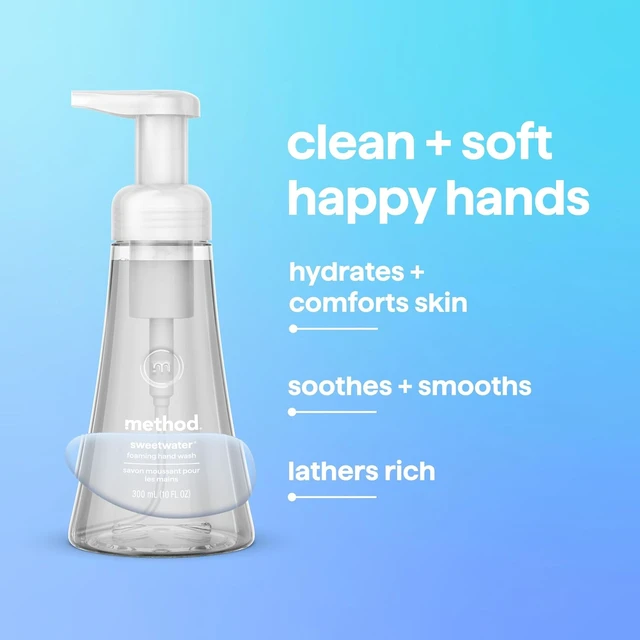 Alt view image 5 of 7 - method Foaming Hand Wash, Sweet Water, 10 fl oz