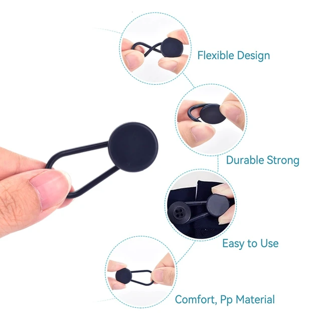 Alt view image 3 of 7 - 16 PCS Button Extenders for Jeans, Waist Adjuster for Pants, Jeans Button Extender, Waistband Extension 1-1.8 Inches, Invisible Extenders Set Fit Casual/Suit Pants, Short Skirts, Maternity