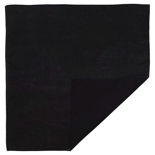 Alt view image 3 of 3 - Large 100% Cotton Solid Color Blank Bandanas (22 x 22) - For Custom Printing