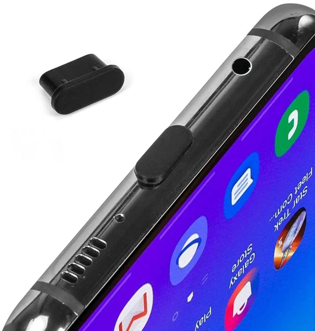 Alt view image 6 of 6 - USB C Cover, 10 Pack Type C Dust Plug Charger Port Protector for iPhone Duo 18 17 16 15 Pro Max, Samsung Galaxy S26, S24, S23, S22 Ultra S21, All USB C Devices & MacBook Laptop