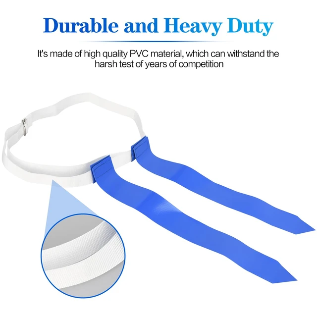 Alt view image 3 of 7 - DkOvn Flag Football Belts, Easy Tear Away Belt for Youths, Adult Players