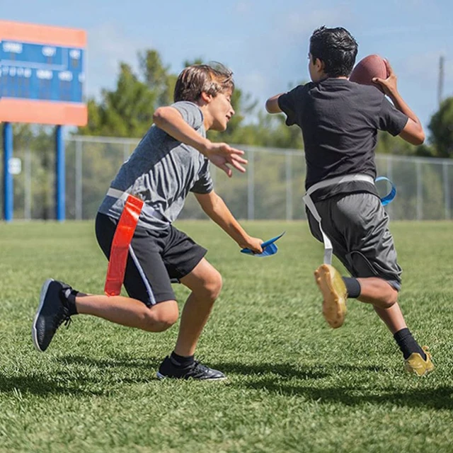 Alt view image 6 of 7 - DkOvn Flag Football Belts, Easy Tear Away Belt for Youths, Adult Players